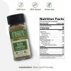 Pride of India – Basil Leaf Powder – Gourmet & Culinary Spice – Mediterranean Seasoning – Adds Flavor to pesto/stews/curries – Additives Free – Easy t